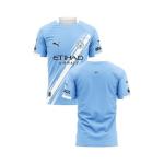 Manchester City Blue Football Jersey 2025/26