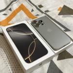 iPhone 16 Pro 128 GB: 5G Mobile Phone with Camera Control, 4K 120 fps Dolby Vision and a Huge Leap in Battery Life. Works with AirPods; Black Titanium