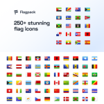 Figma Flagpack Icons Pack