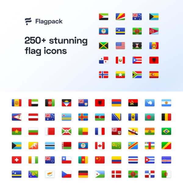 Figma Flagpack Icons Pack