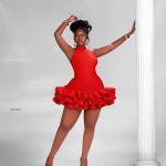 Halter Ruffle Mini Dress