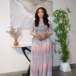 Long Sleeve Maxi Dress